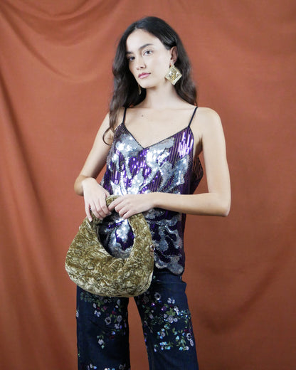 sequin top