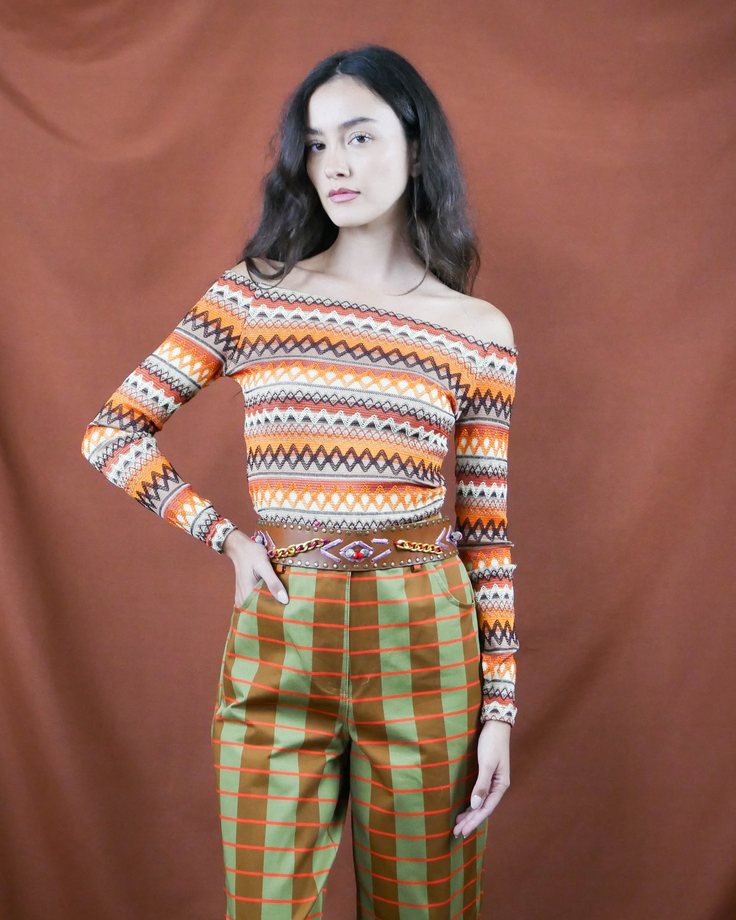 off-shoulder top