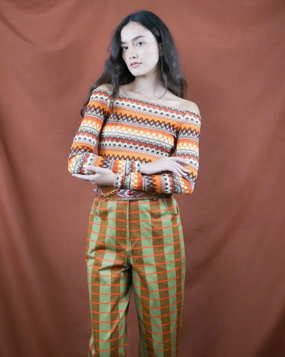 off-shoulder top