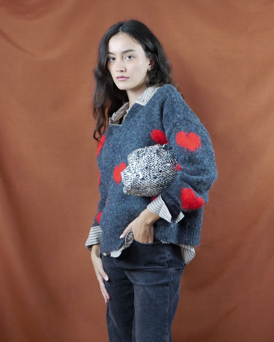 grey knit