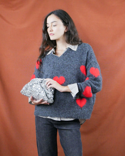 grey knit