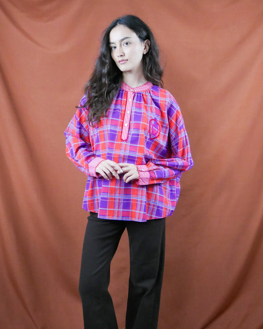 plaid shirt