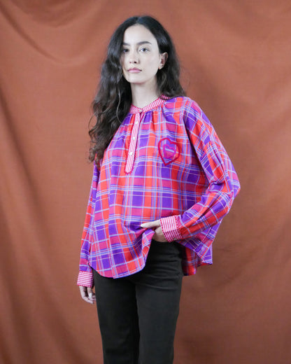 plaid shirt