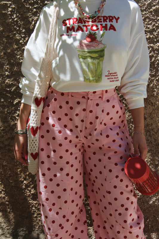 Cherry Dot Pants