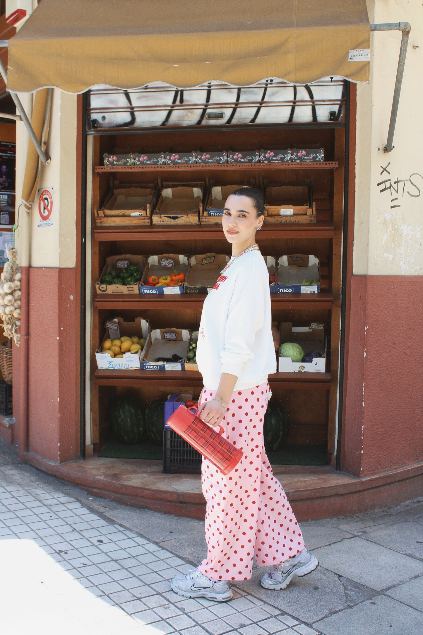 Cherry Dot Pants