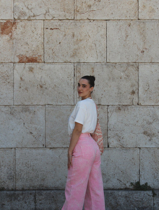 Rosé Garden Pants