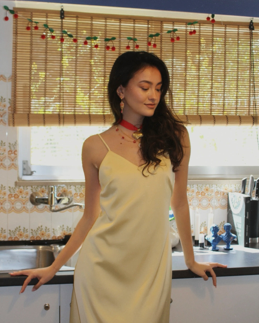 Champagne Slip Dress