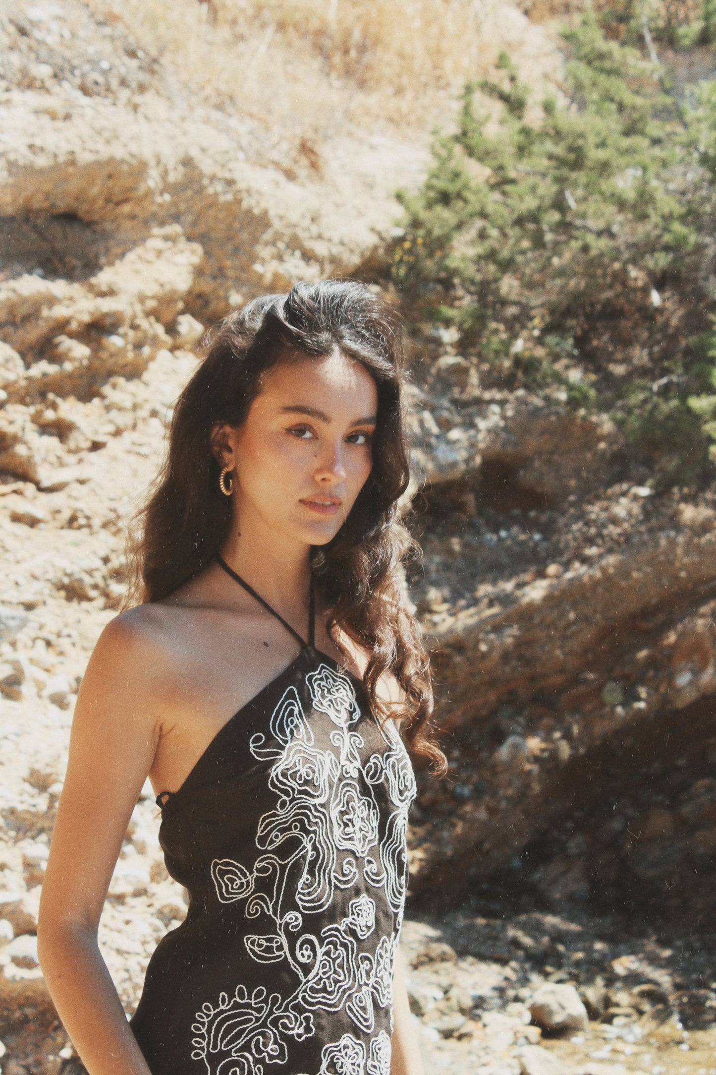 Noir Bloom Dress