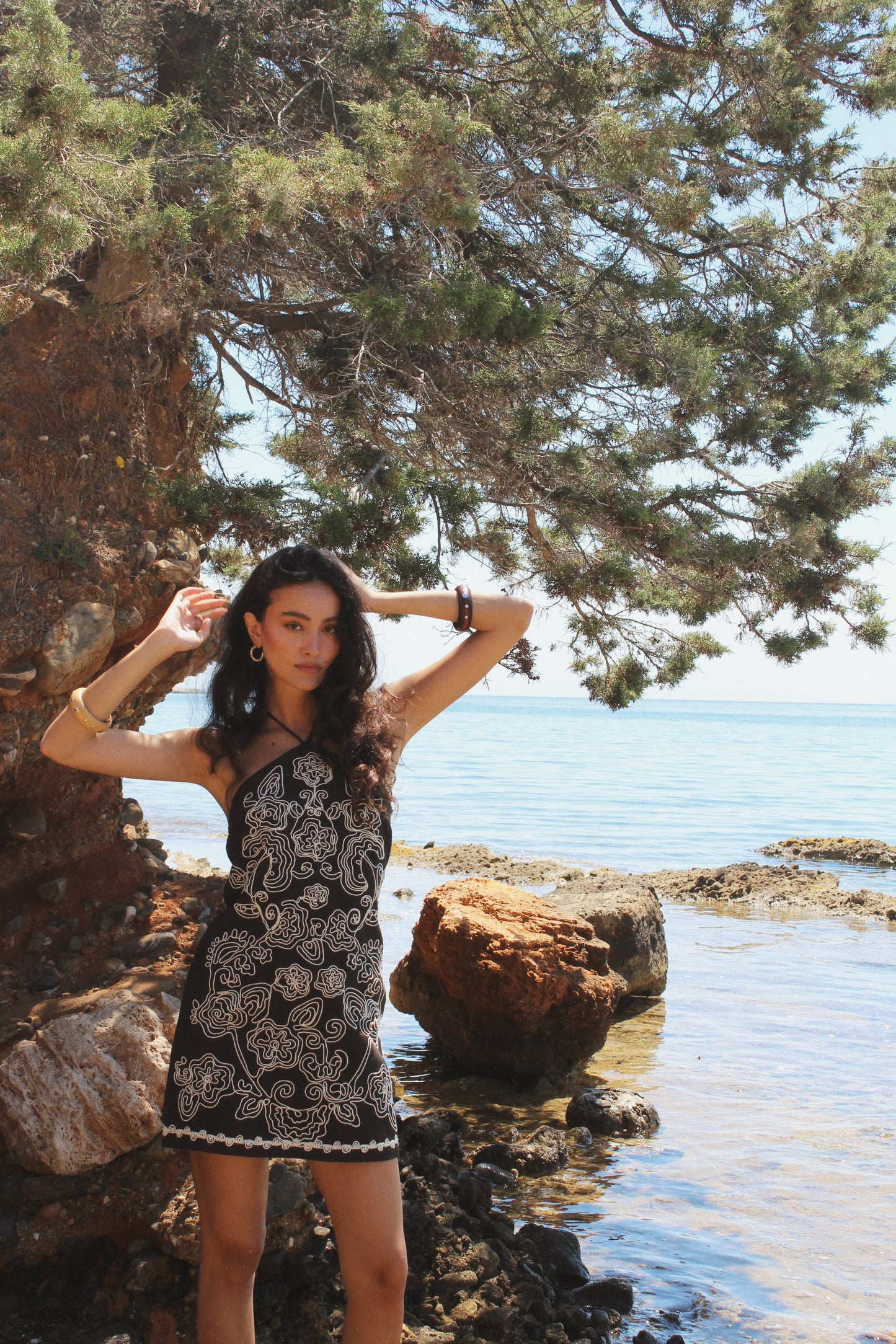 Noir Bloom Dress