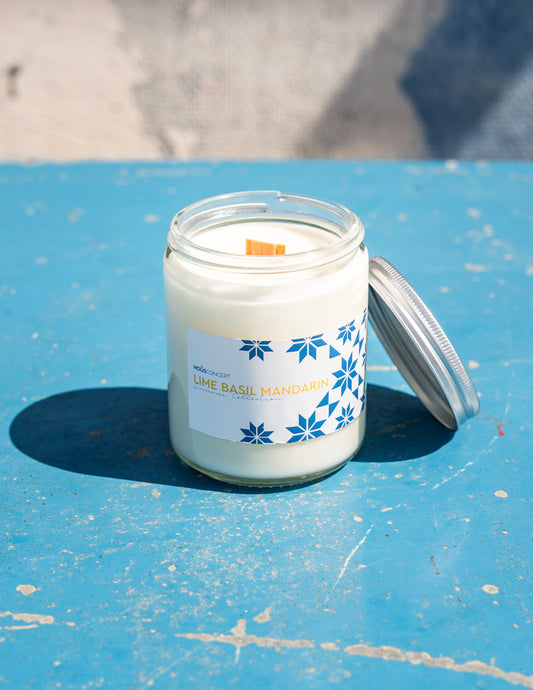 LIME BASIL MANDARIN - candle