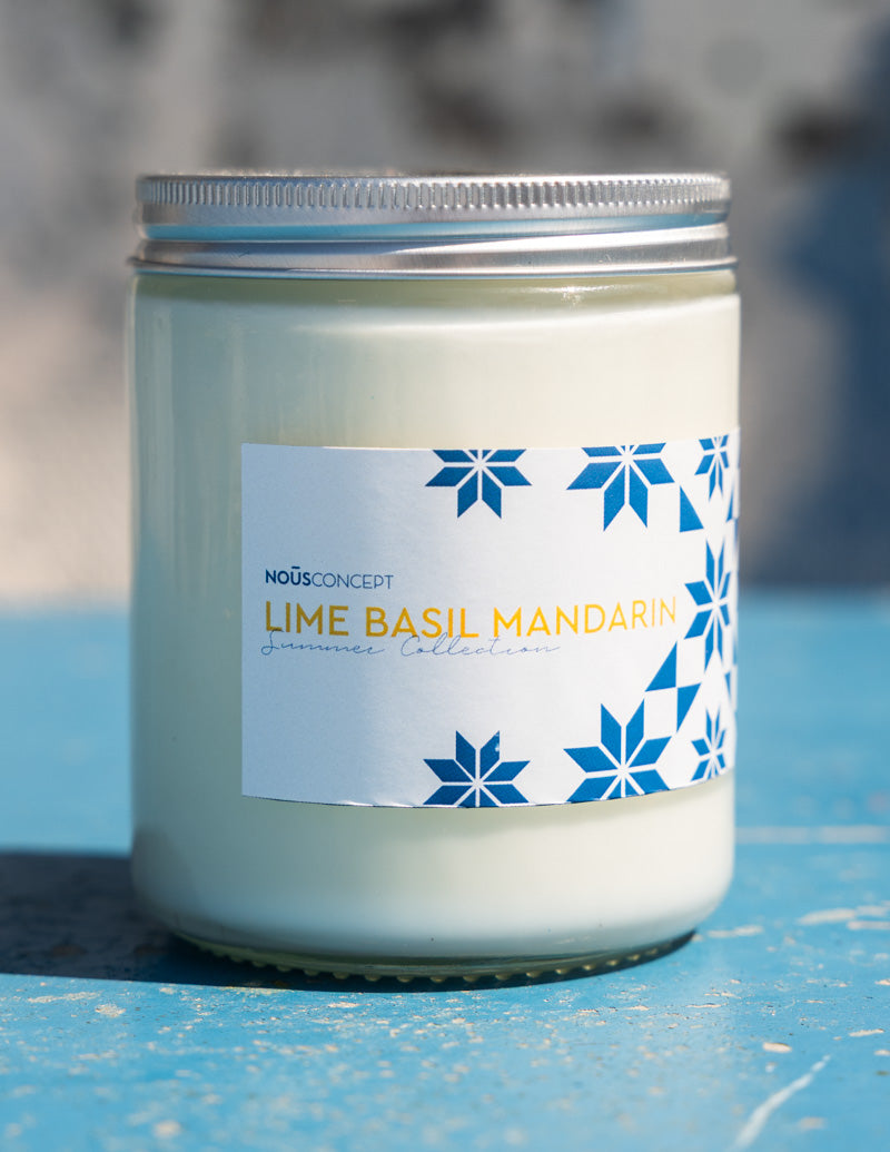 LIME BASIL MANDARIN - candle